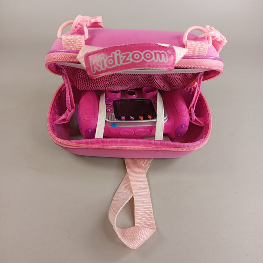 VTech Kidizoom Duo 5.0 Kinderkamera pink – mit Tasche & Zubehör