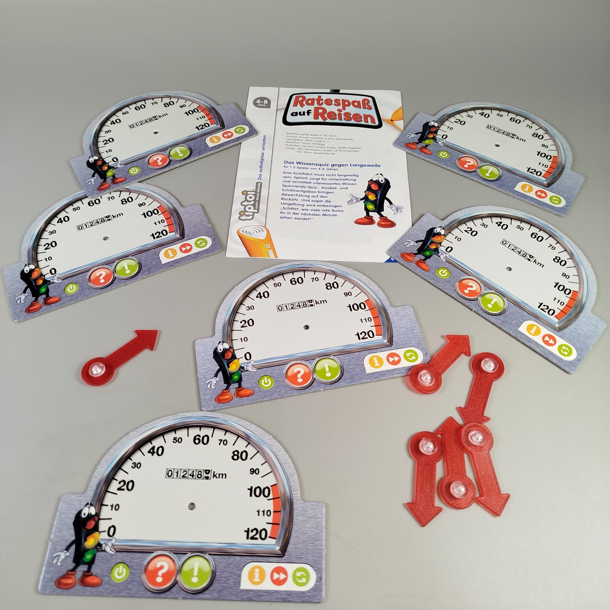 Ravensburger Tiptoi Ratespaß auf Reisen - Lernspiel, OVP