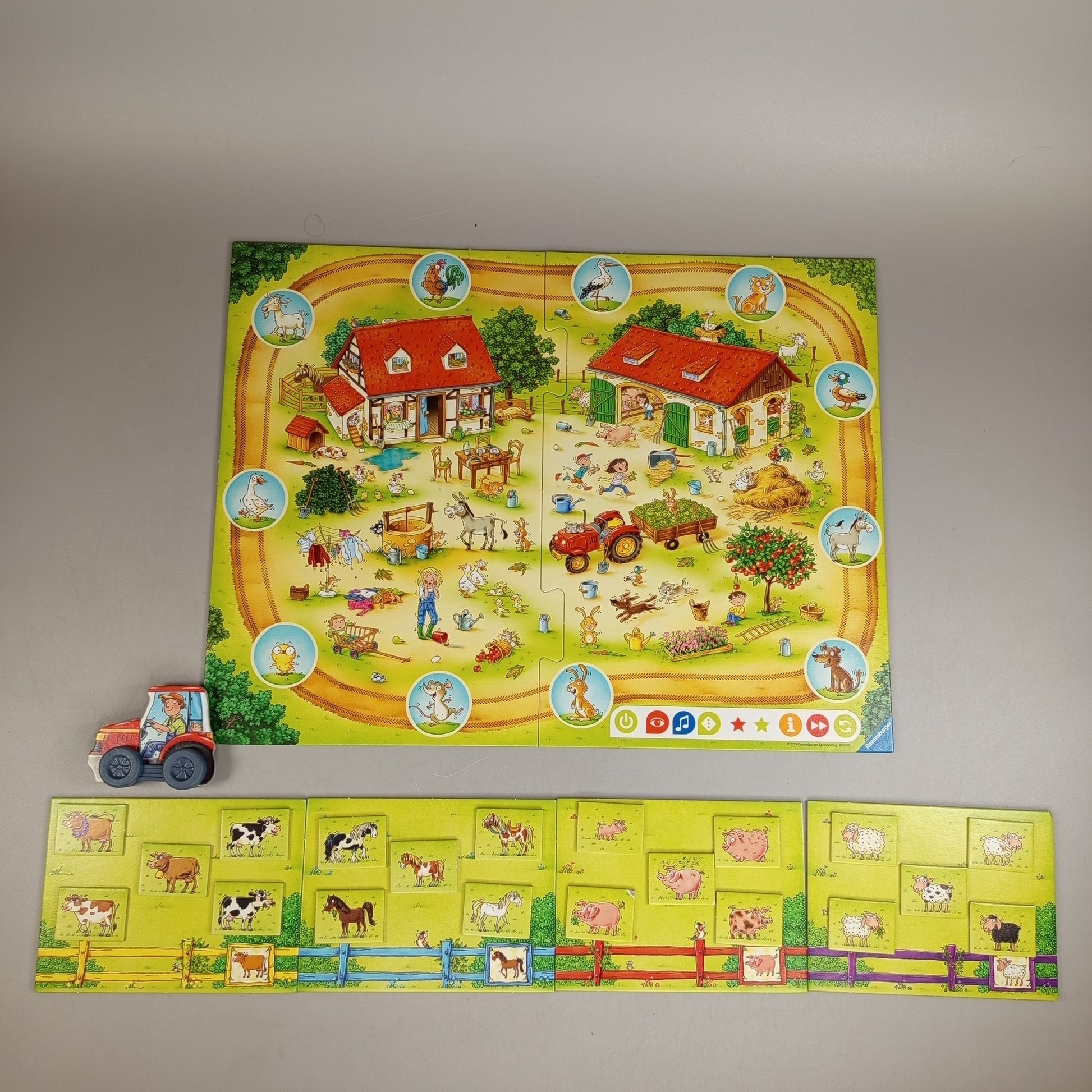 Ravensburger Lernspiel Rätselspaß auf dem Bauernhof – Tiptoi kompatibel