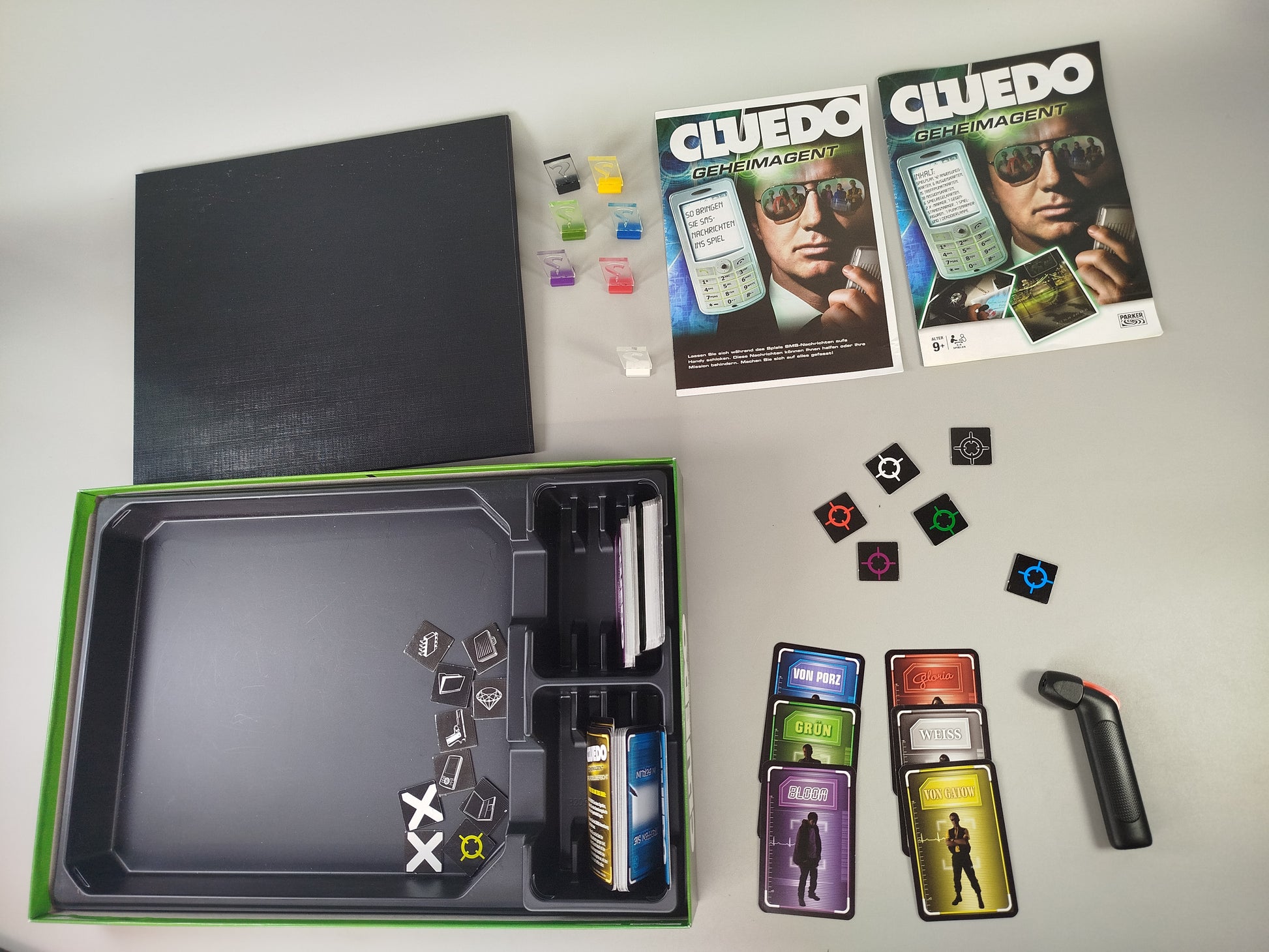 Hasbro Brettspiel Cluedo Geheimagent, OVP