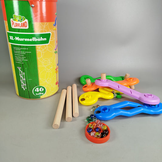 Playland Murmelbahn XL 46-teiliges Spielset, OVP