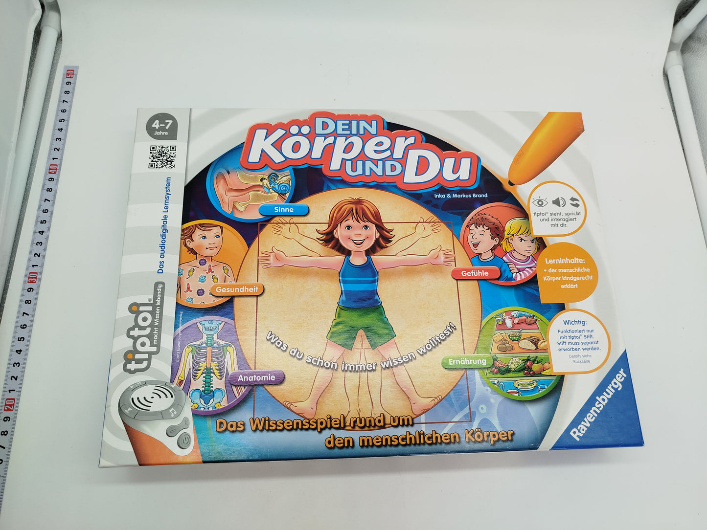 Ravensburger tiptoi Lernspiel – Dein Körper und Du, OVP