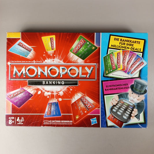 Hasbro Monopoly Banking Brettspiel, gebraucht, ab 3 4 5 Jahre | ✅ geprüft