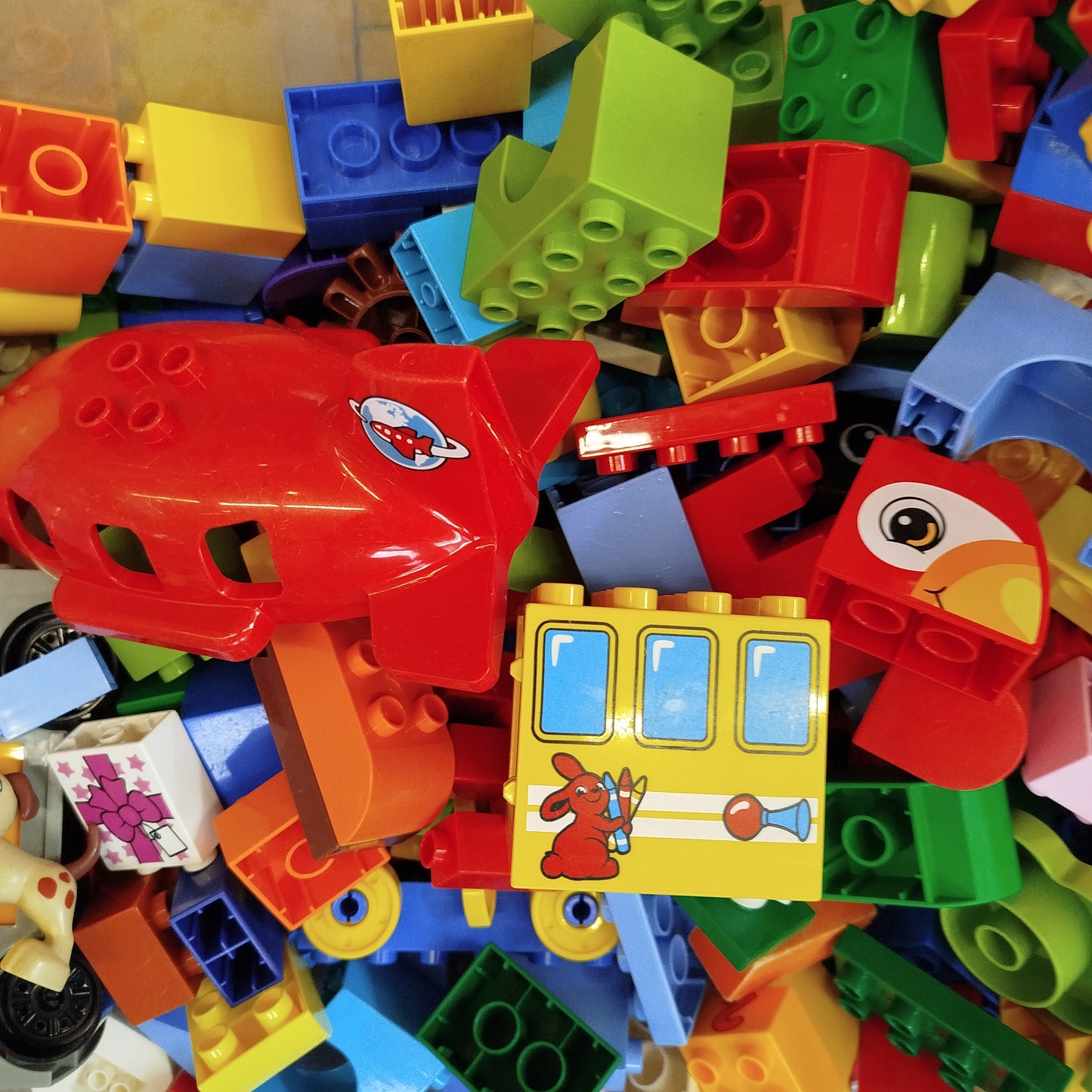 Konvolut Lego Duplo Bausteine & Figuren ca. 4,1 kg, ab 3 4 5 Jahre