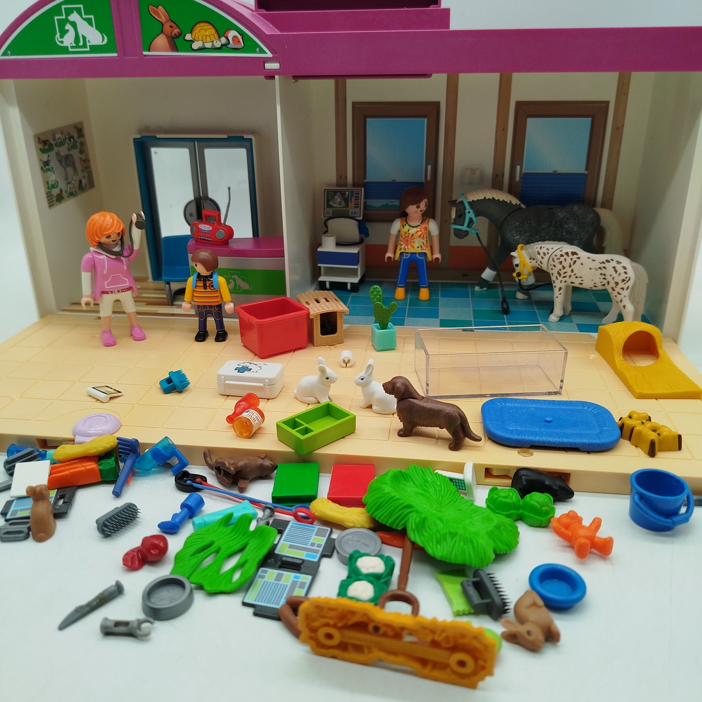 Playmobil Tierklinik 70146 Set, gebraucht, ab 3 4 5 Jahre | ✅ geprüft