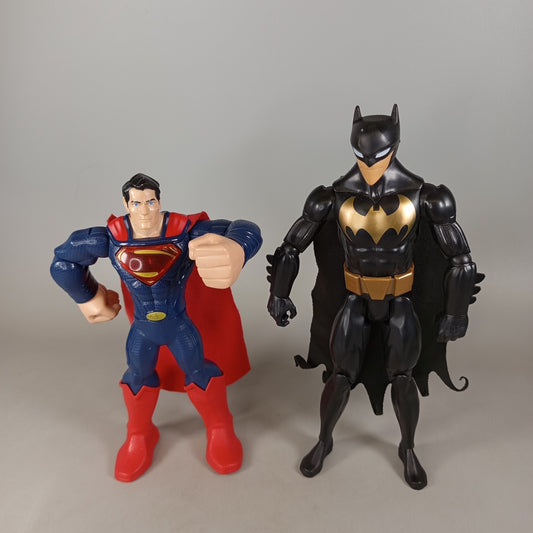 DC Comics Bundle Superman & Batman Figuren Set von 2