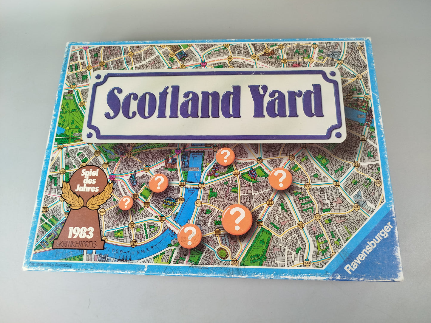 Ravensburger Brettspiel Scotland Yard – Detektivspiel Klassiker