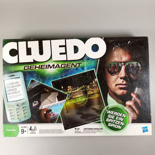 Hasbro Cluedo Geheimagent Brettspiel, gebraucht, ab 10 11 12 Jahre | ✅ geprüft
