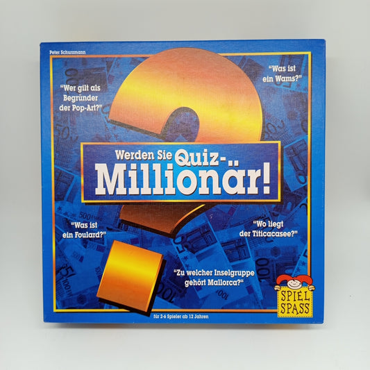 Quizspiel – Werden Sie Quiz-Millionär!, OVP, neu