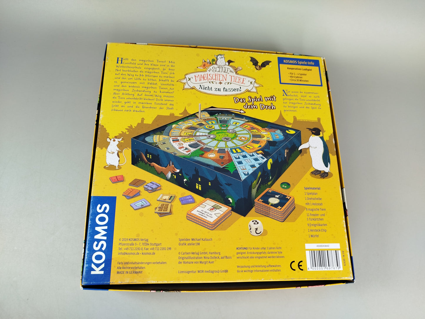 Kosmos Brettspiel - Schule der magischen Tiere – Nicht zu fassen!