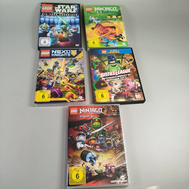 LEGO DVD Sammlung – NEXO KNIGHTS, Star Wars, NINJAGO Set