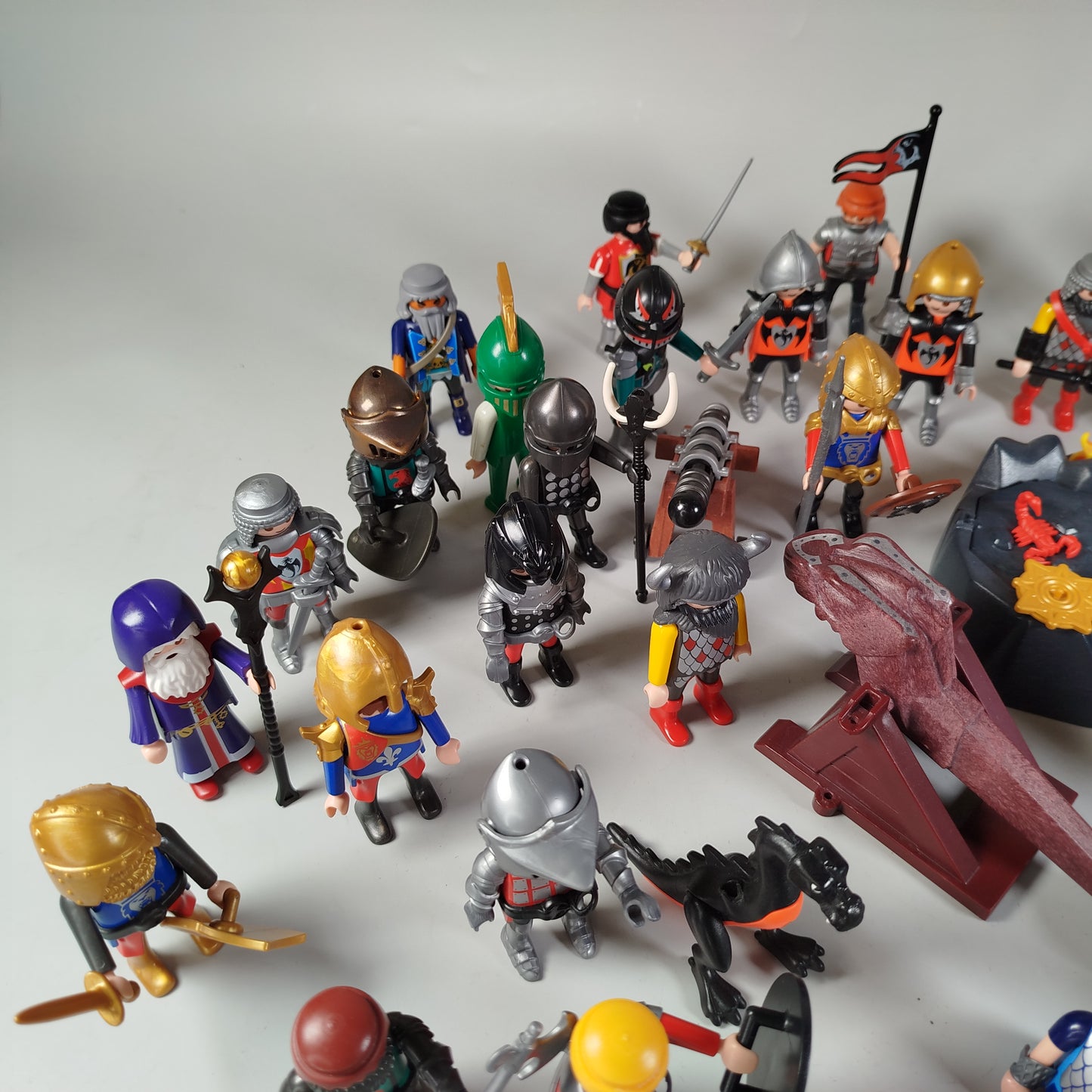 Playmobil Ritter-Spielset mit Figuren und Zubehör - Komplett Ritter-Spielset mit