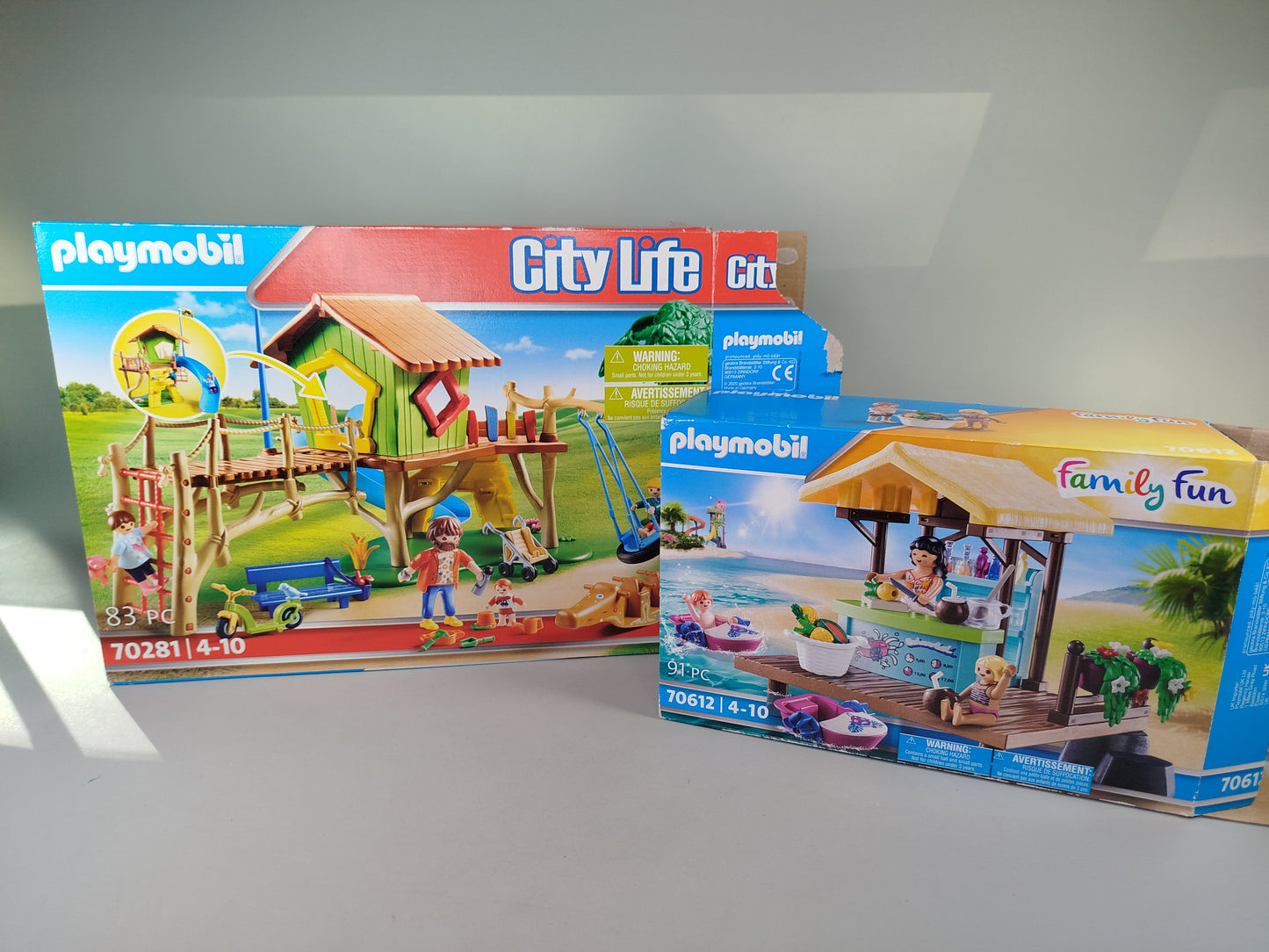 Playmobil Konvolut ca. 3,2 kg - Abenteuer Spielplatz & Wasserspaß