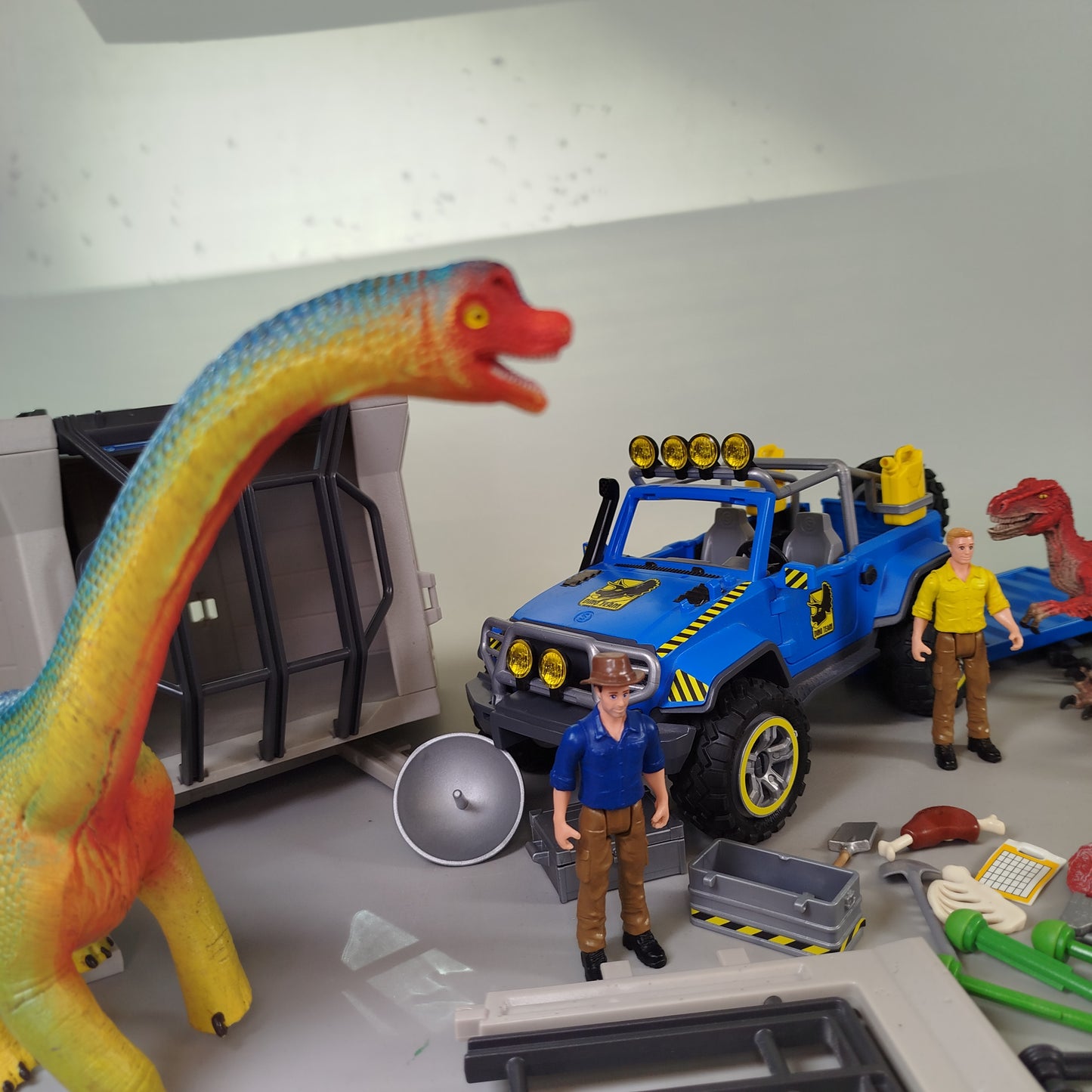 Schleich Dinosaurier Set 41464, 41462 – mit Zubehör, guter Zustand