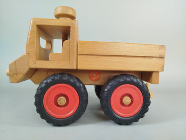 Fagus Holzspielzeug Lastwagen, vintage