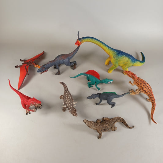 Schleich Bundle Dinosaurier Set von 9 Figuren