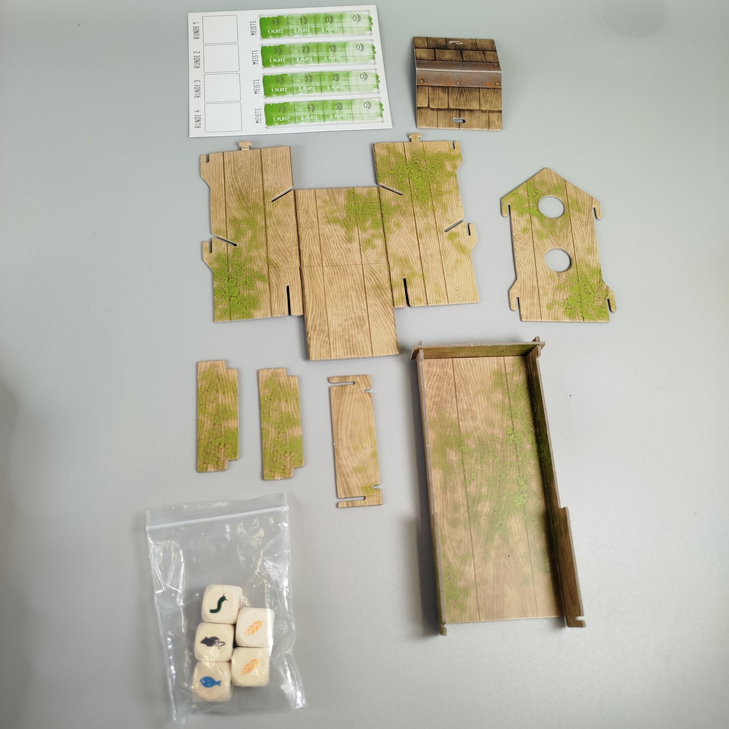 Feuerland Brettspiel Flügelschlag - Komplettset