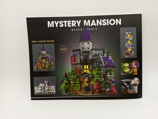 Mork 031056 Mystery Mansion Baustein Set – kompatibel mit LEGO, mit Lichtmodul