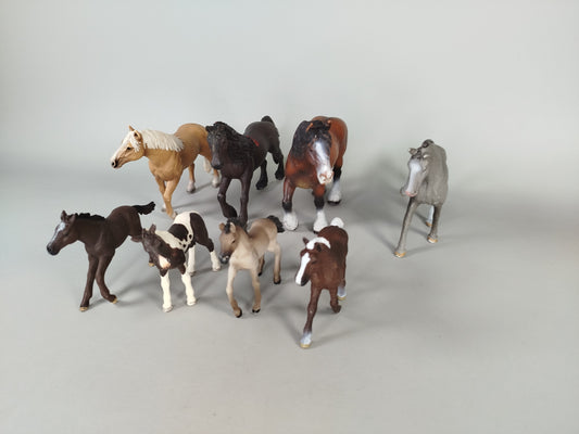 Schleich Pferde - Set von 8 Figuren