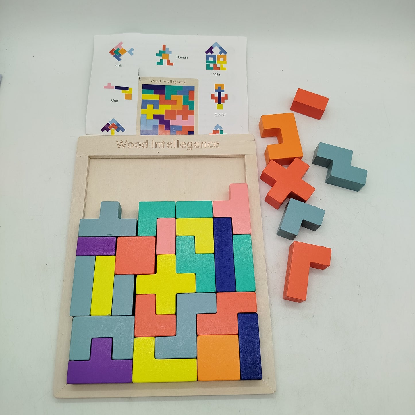 Spiegelburg Bundle 3er Montessori Tangram & Rassel