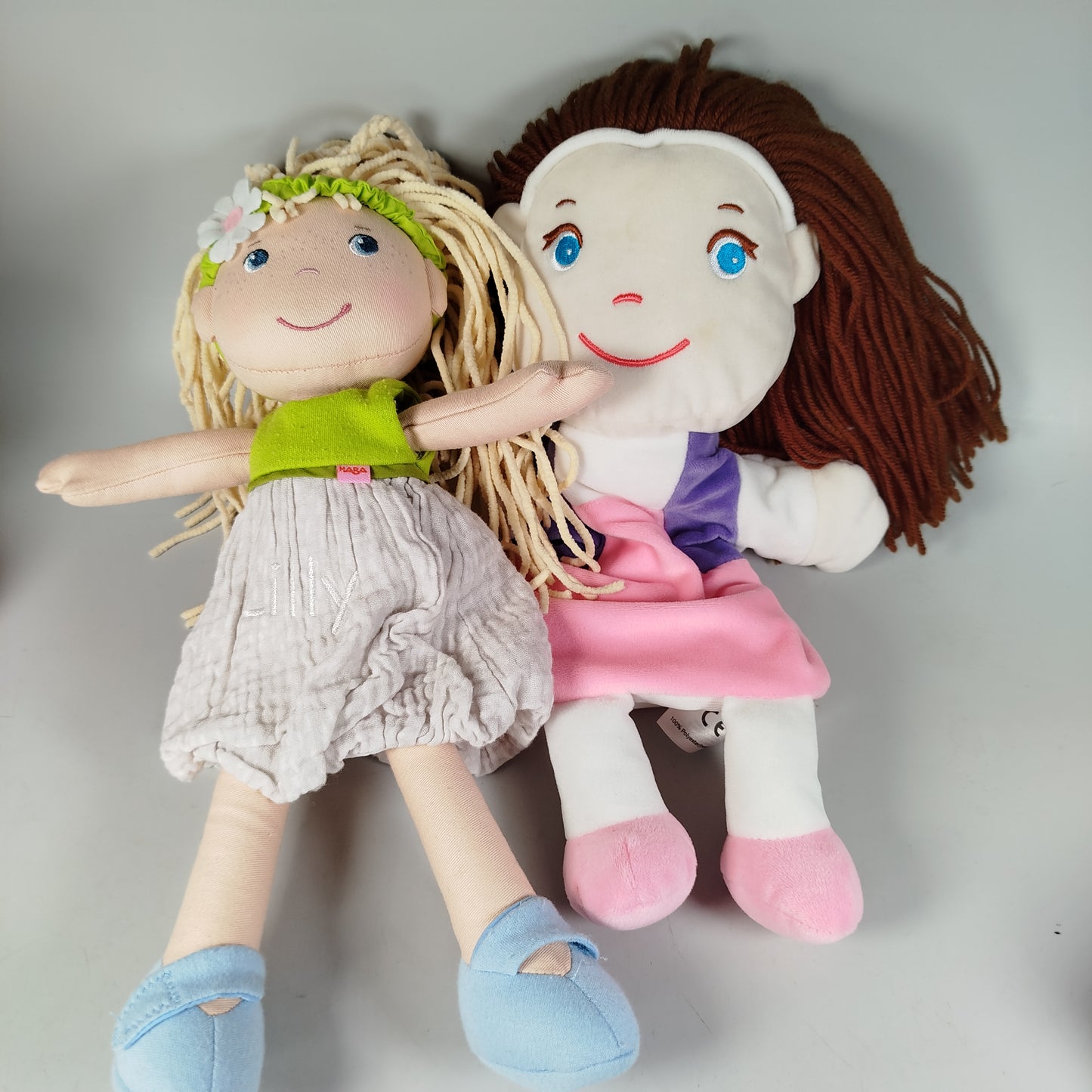 Diverse Kuscheltier - Regenbogen-Einhorn, Stoffpuppen-Set und Plüschfigur