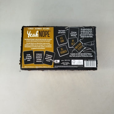 Goliath Yeah NOPE Party-Kartenspiel