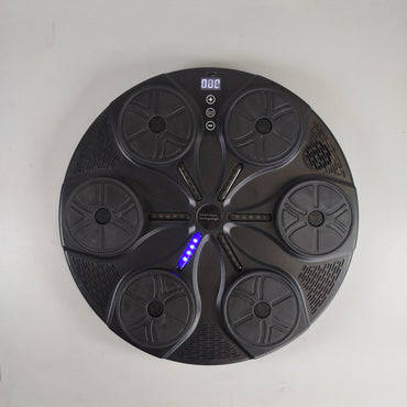 Boxmaschine mit Musik und Handschuhen