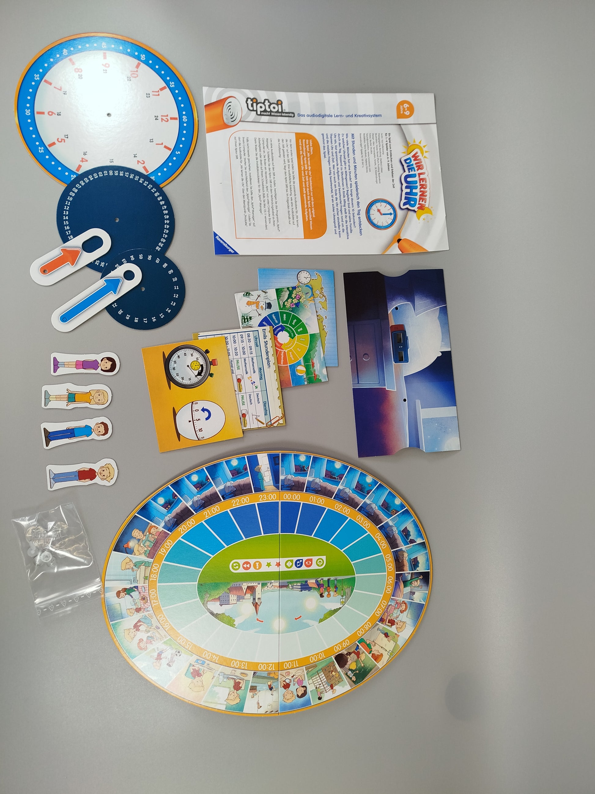 Ravensburger Tiptoi - Wir lernen die Uhr