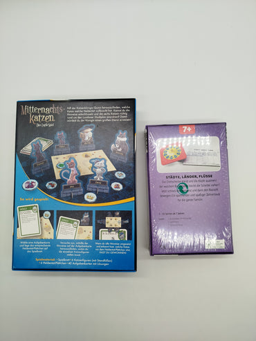 Kosmos Spielebundle - Mitternachtskatzen & Städte, Länder, Flüsse