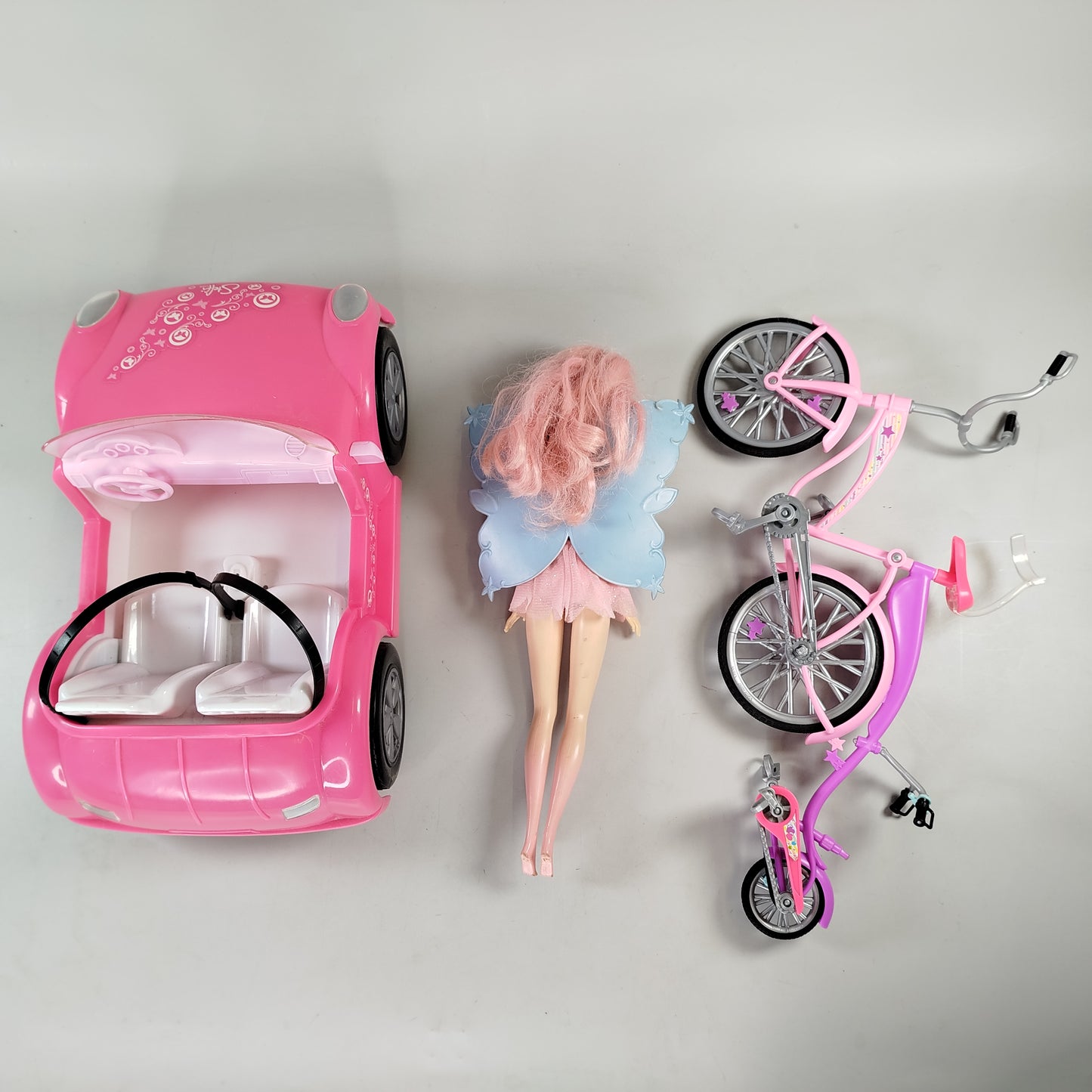 Steffi Love Steffi Love Feen-Puppen-Set mit Pferd, Cabrio & Fahrrad