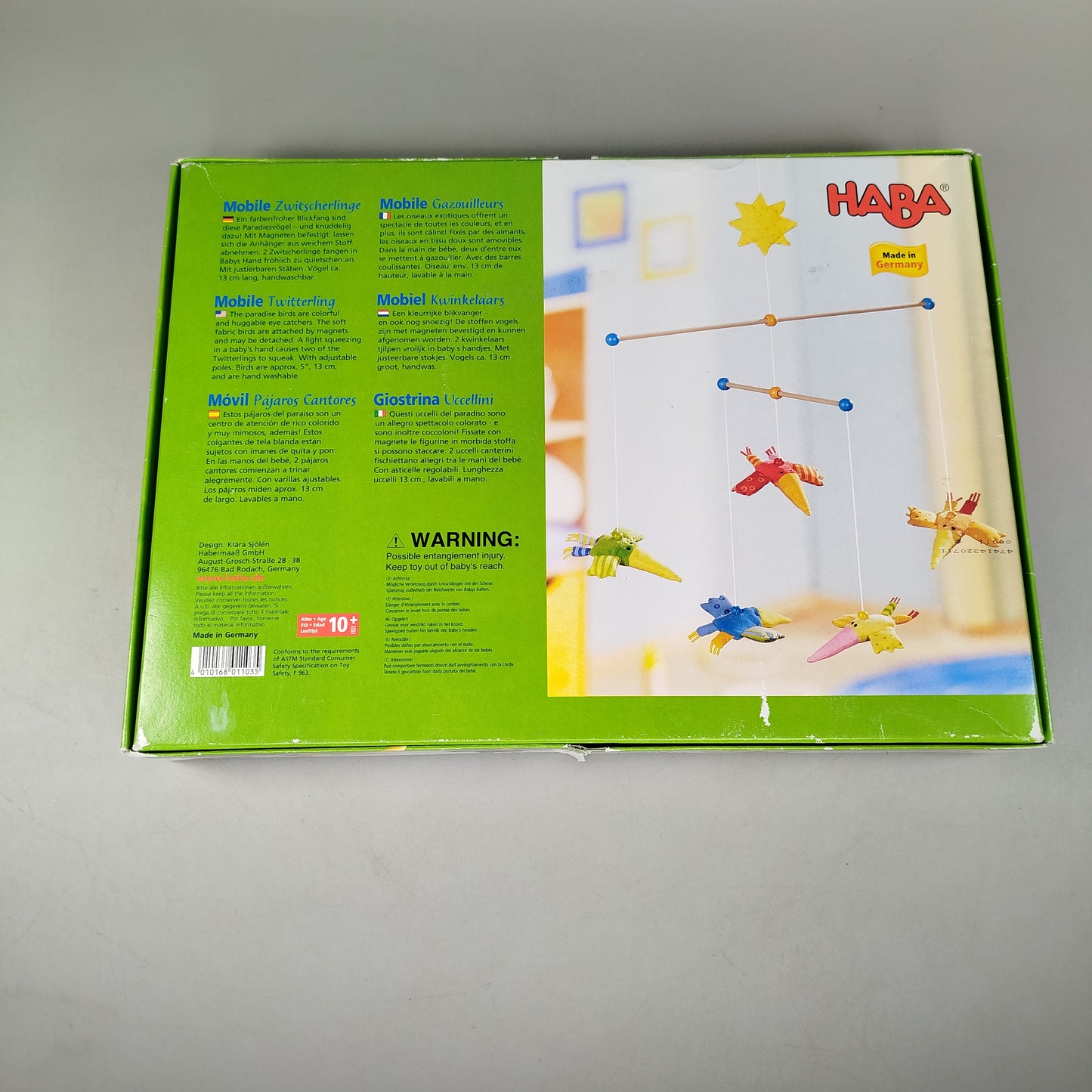 HABA Zwitscherlinge Mobile, gebraucht, ab 1 2 3 Jahre | ✅ geprüft