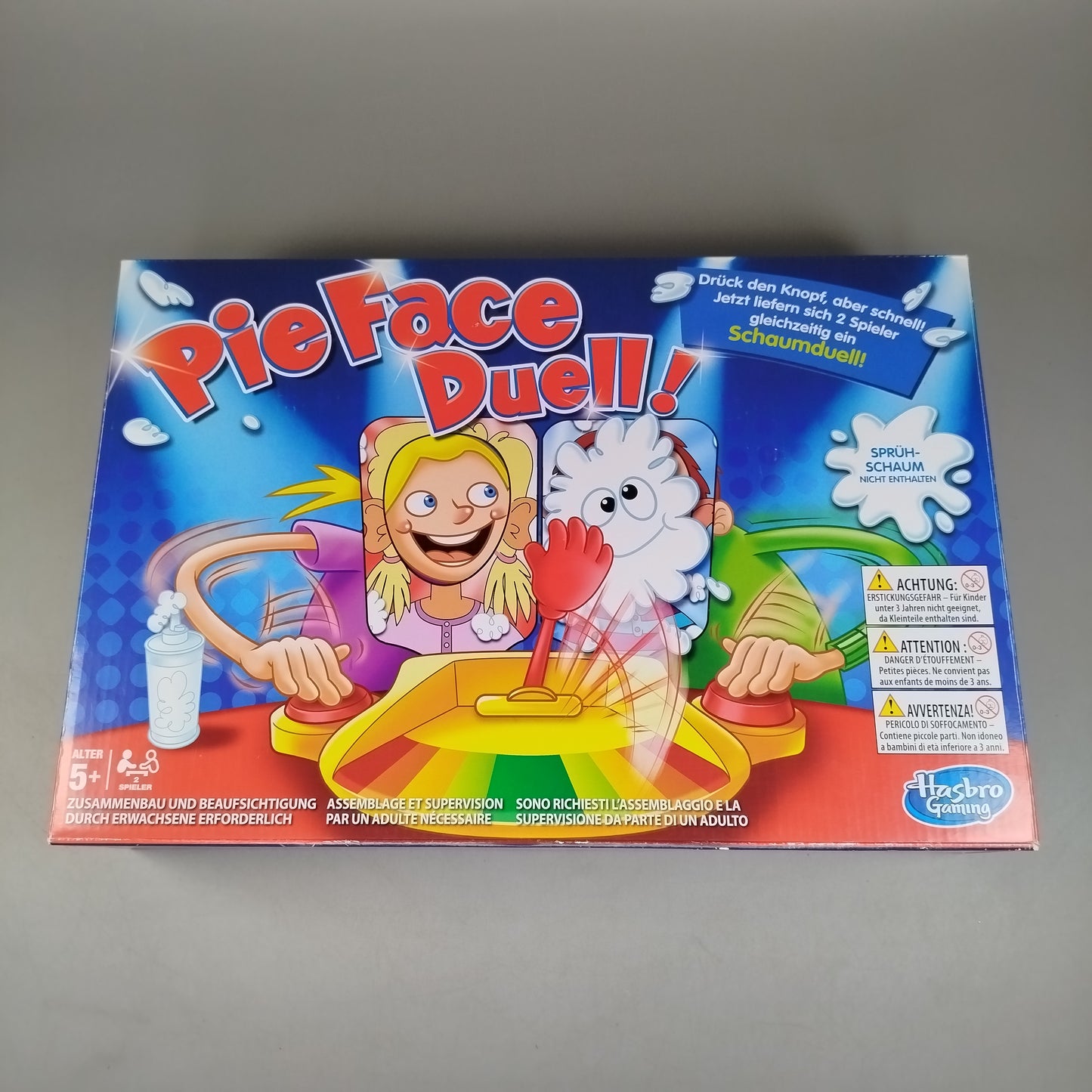 Hasbro Pie Face Duell Partyspiel