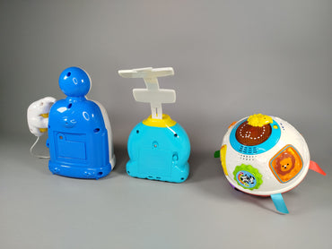 Elektrospielzeug Set - Lernspielzeug mit 3 Teilen, gebraucht