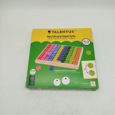 TALENTUS Multiplikationstafel Lernspiel, gebraucht, ab 6 7 8 Jahre | ✅ geprüft