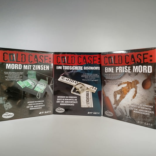 ThinkFun Krimi-Spiel - Cold Case Trio