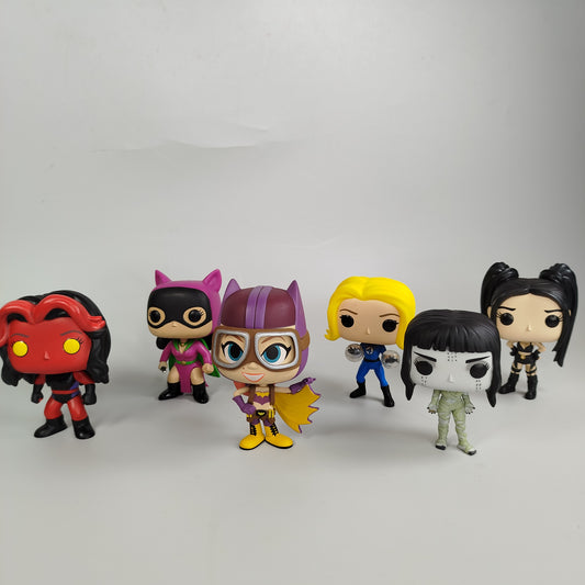 Funko Superhelden und Schurken Charaktere- 6 Figuren