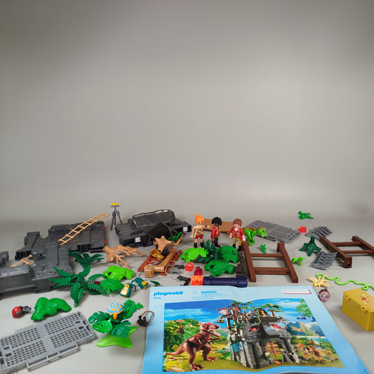 Playmobil 9429 Basecamp mit T-Rex - Dinosaurier