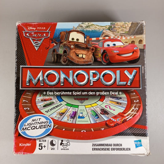 Hasbro Monopoly Cars 2 Brettspiel