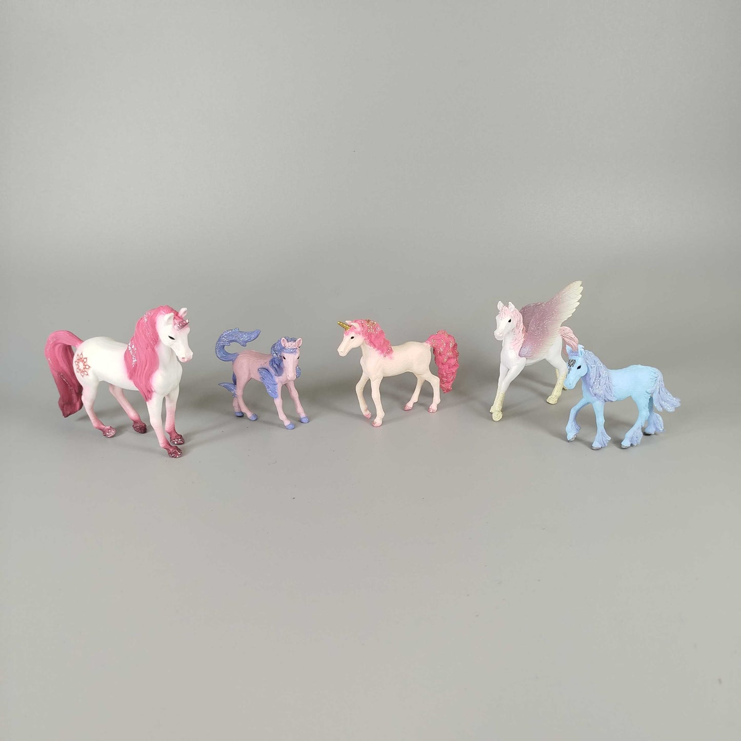 Schleich Figuren - Einhorn und Pegasus - Set of 5