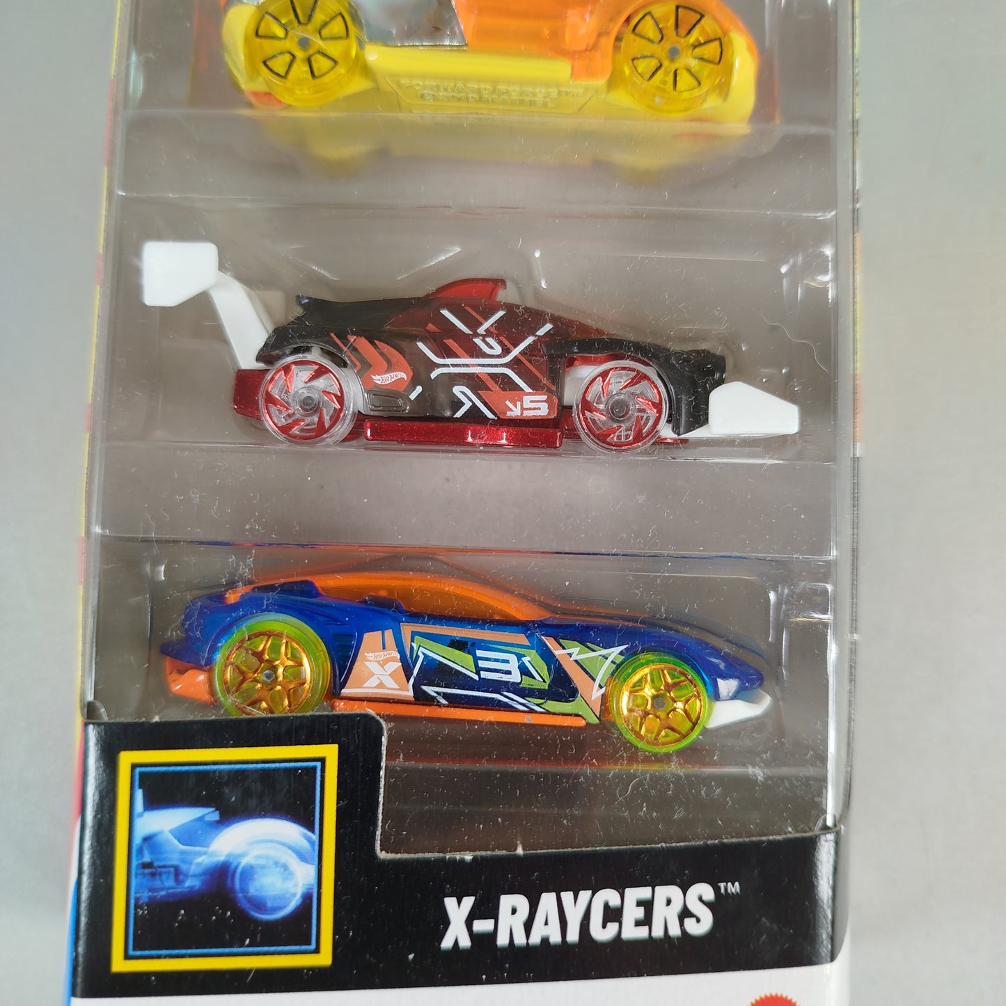 Hot Wheels X-RAYCERS Set 5 Spielzeugautos, OVP, neu