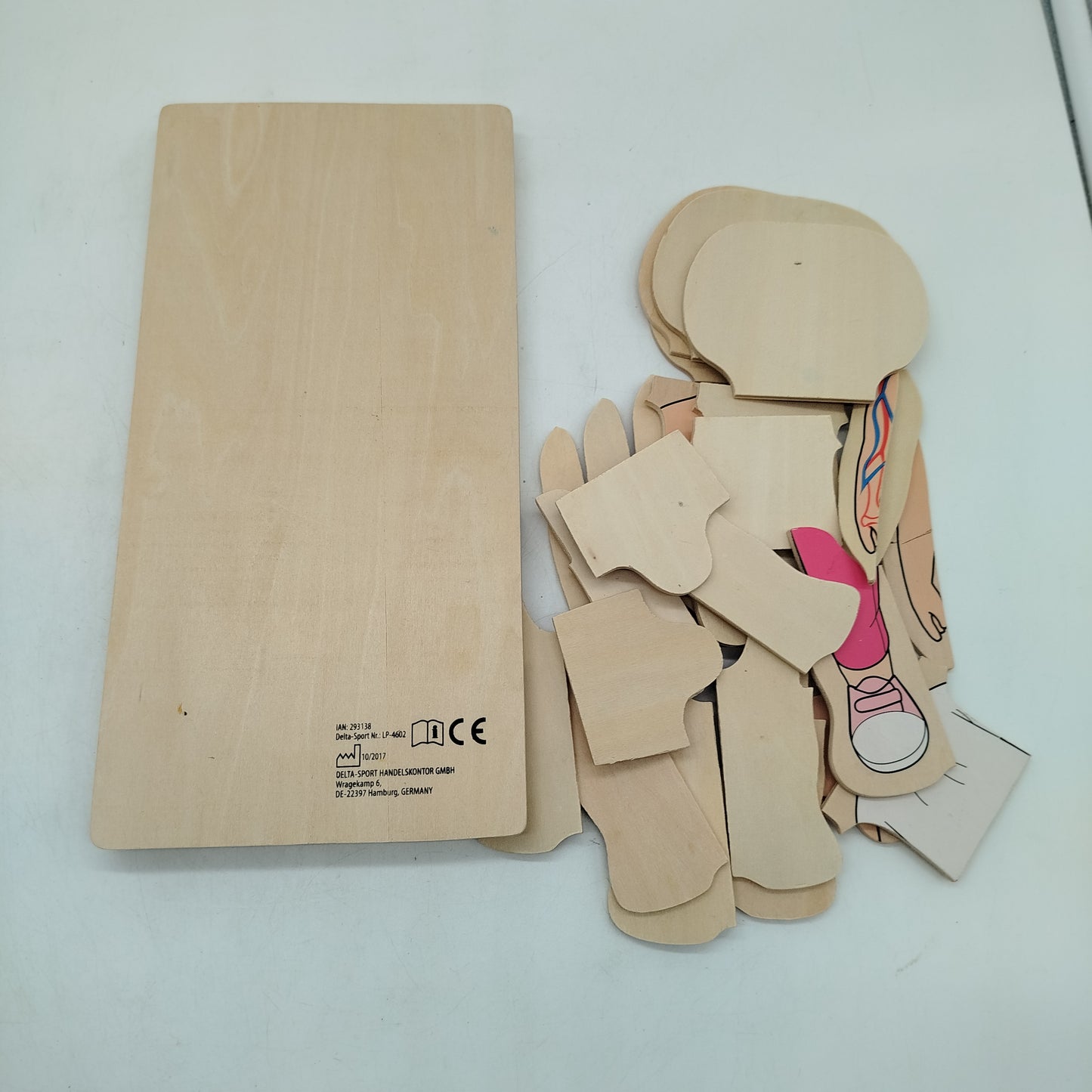 AMIGO Anatomie Mädchen Schichtenpuzzle, gebraucht, ab 3 4 5 Jahre | ✅ geprüft