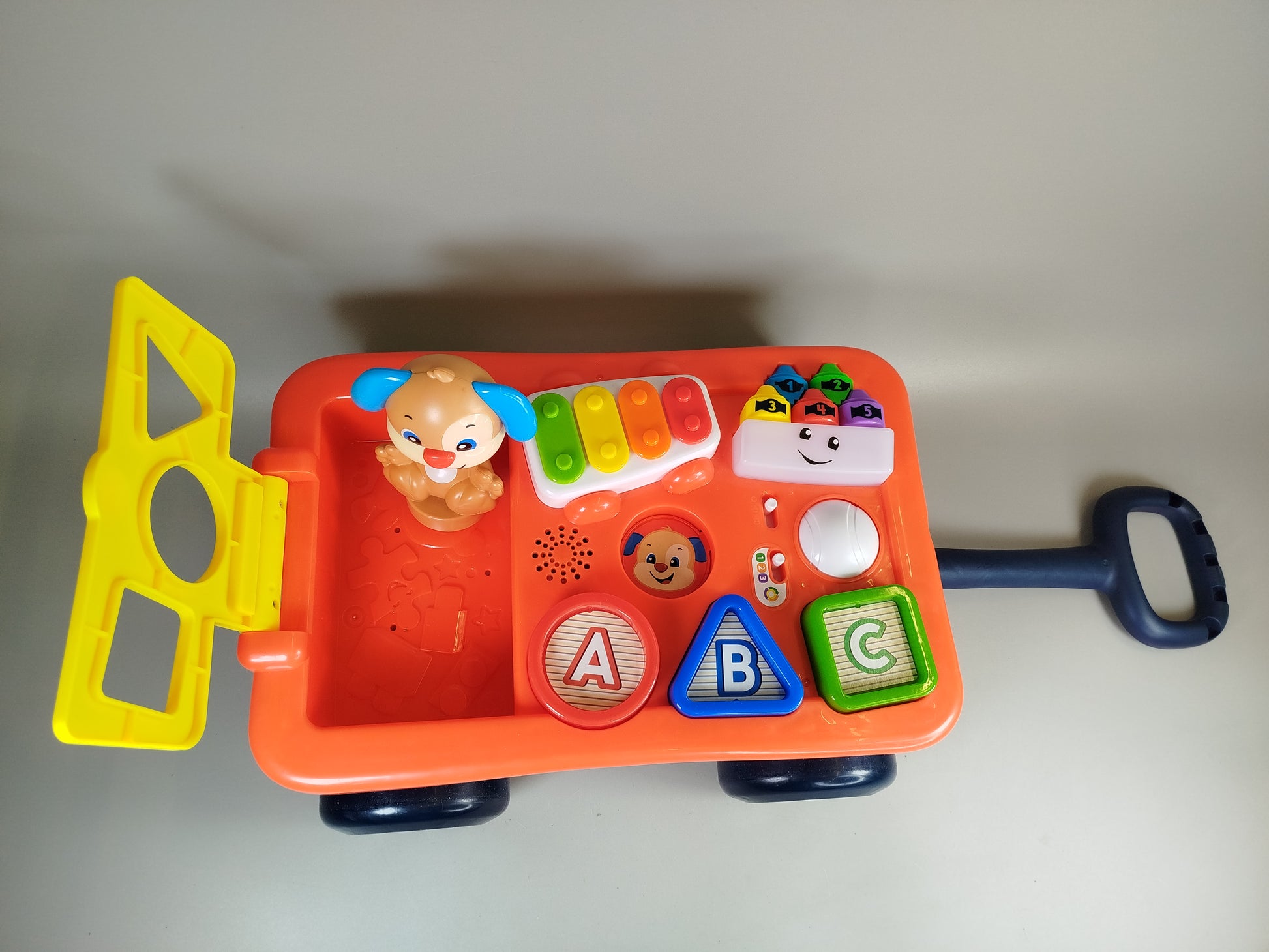 Fisher Price Zugspielzeug – Interaktiver Lernwagen, gebraucht