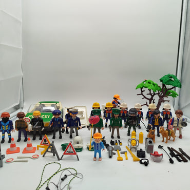 Playmobil Bundle Polizei Figuren & Auto Set von 29