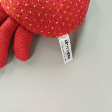 Knitty Friends Kuscheltier Set von 2 – Krabbe & Igel