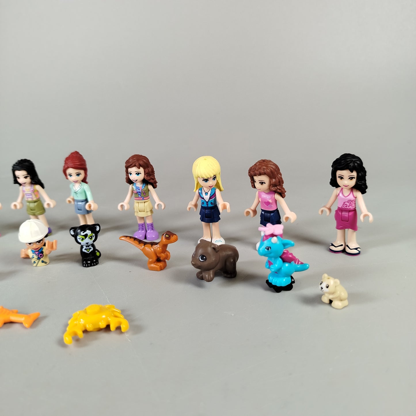 LEGO Friends Minifiguren Set von 17, wie neu