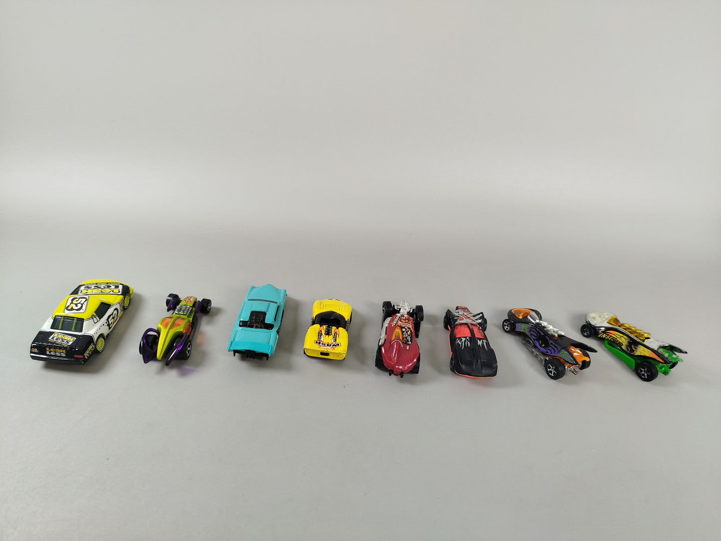 Vintage Hot Wheels Rennautos - Set von 8 Fahrzeuge