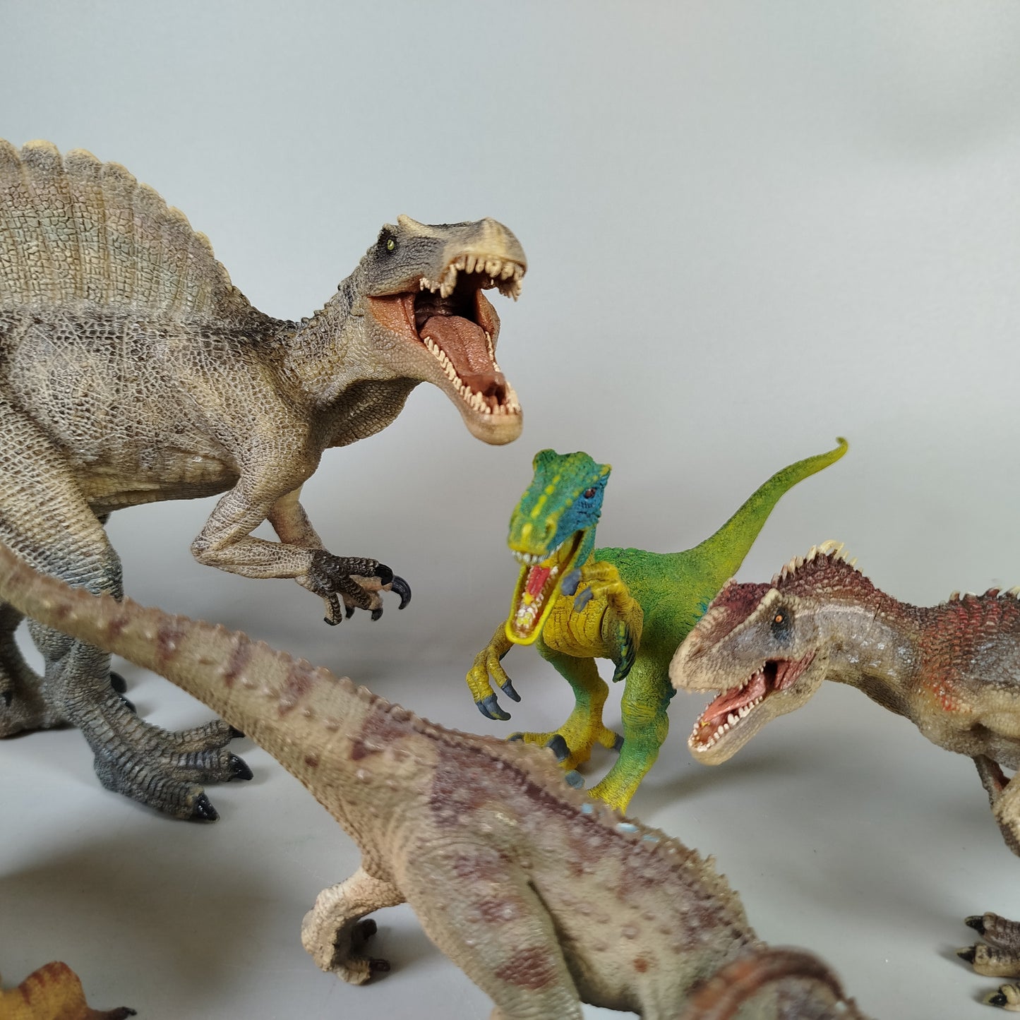 Papo Dinosaurier Figuren Set von 7 – detailreiche Dino Sammlerfiguren