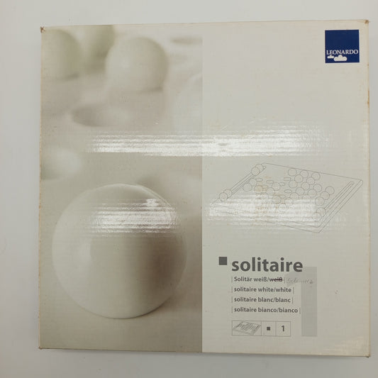 Leonardo Brettspiel Solitaire – Glaskugel-Set, OVP