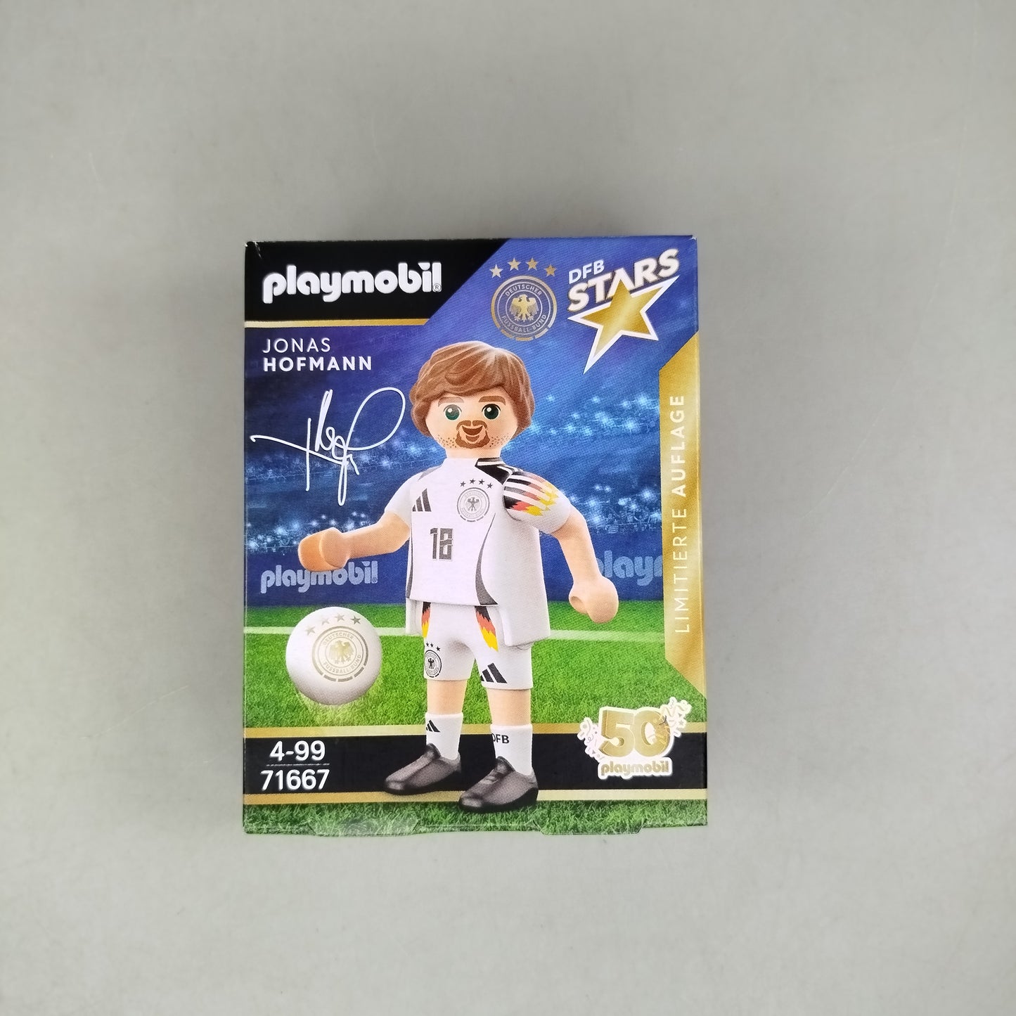 Playmobil 🙂🏠 DFB Stars Jonas Hofmann Figur, neu, ab 6 7 8 Jahre | ✅ geprüft