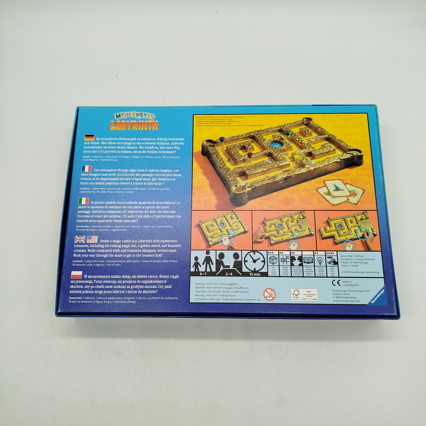 Ravensburger Mein Labyrinth Brettspiel, gebraucht, ab 3 4 5 Jahre | ✅ geprüft